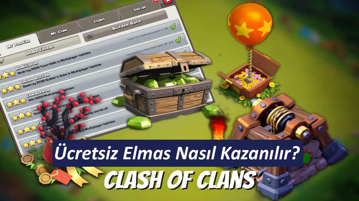 Clash of Clans Ücretsiz Elmas