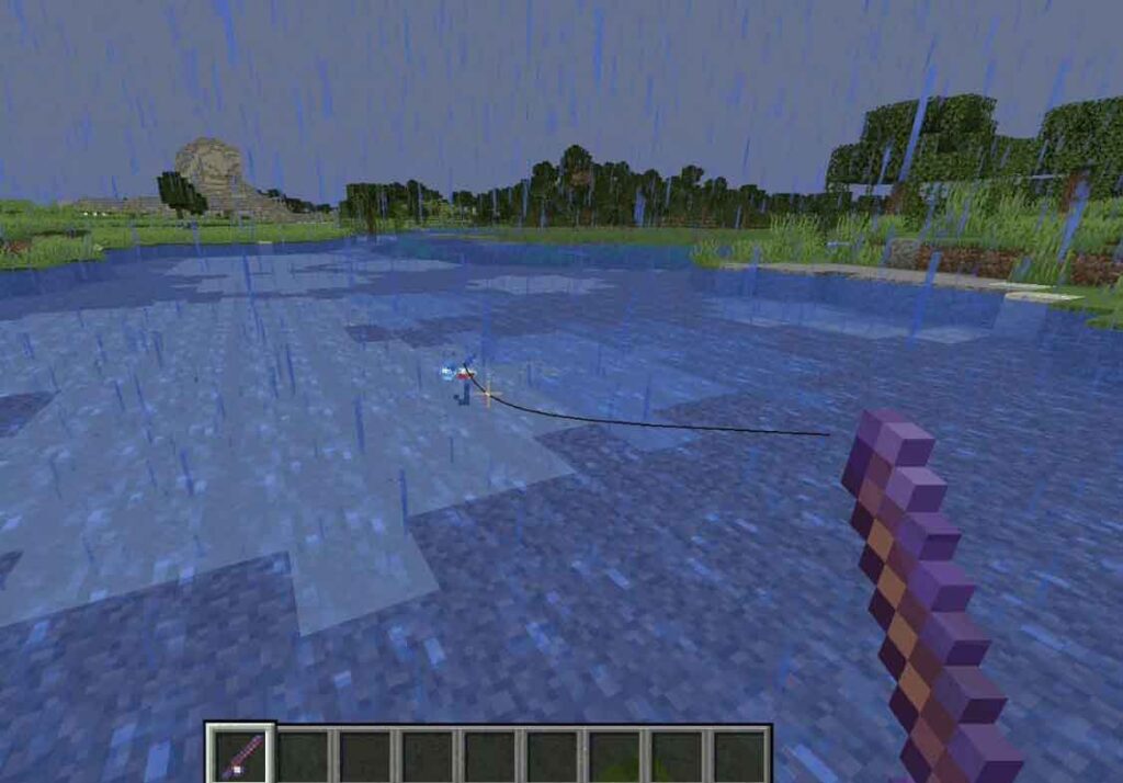 Minecraft balık tutma