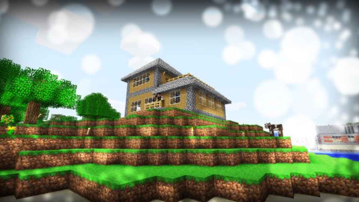 Minecraft Komut Bloğu ile Ev Yapımı