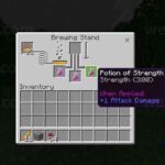 Minecraft Kuvvet İksiri Yapımı